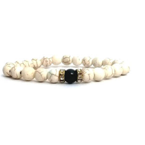HOWLITE Crystal 8 MM Stretch Bracelet