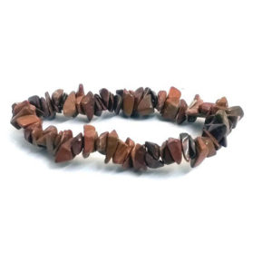 Red Jasper crystal Chip Stretch Bracelet