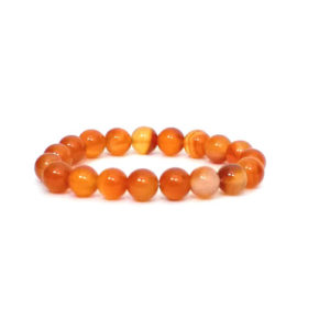 Carnelian Power Stretch Bracelet 10 MM