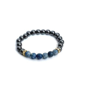  Hematite & Sodalite Power Stretch Bracelet