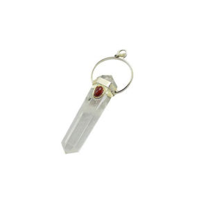Clear Quartz Double Point Pendant