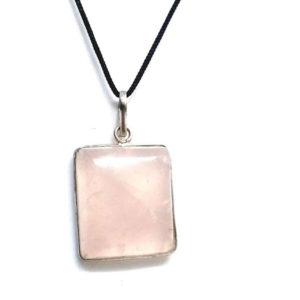 Rose Quartz Fancy HIGH Grade Pendant