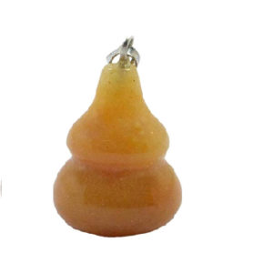 Golden Quartz wu Lou Shaped Pendant