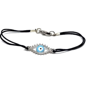 Metal Evil Eye Zircon Finished Bracelet For Men And Women