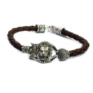 Leo Sign Simha Rashi Kada Bracelet Bracelet for Men & Women