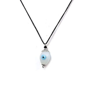Evil Eye Multicolor Oval Pendant For Men And Women