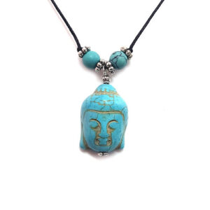 Tibetan Buddha Magnesite Peace Pendant For Men And Women