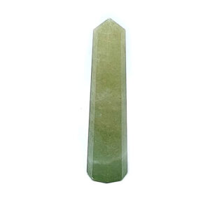Natural Green Aventurine Wand Pencil For Reiki And Chakra Healing