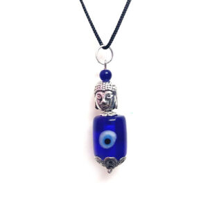 Evil Eye Lucky Protection Charm Lord Buddha Powered Pendant Locket Amulet For Men And Women