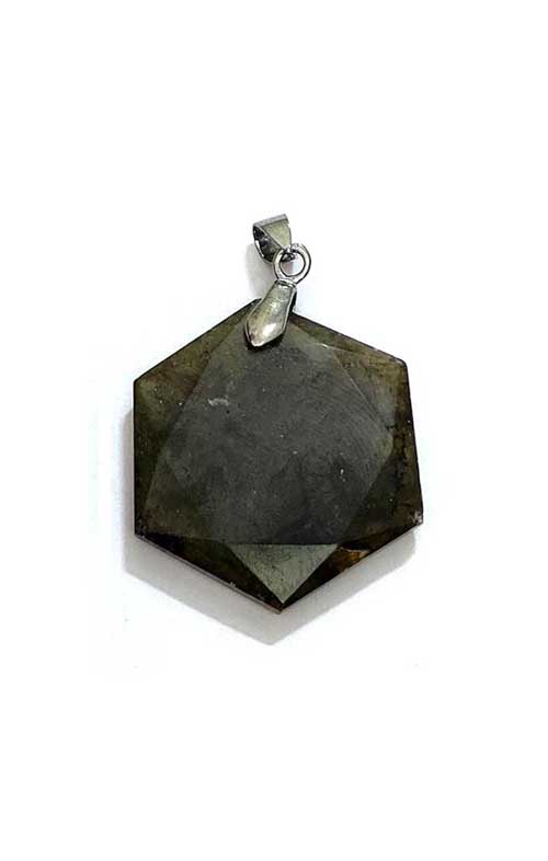 Labradorite David Star Pendant1