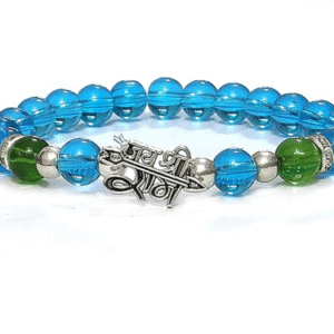 Jai Shree Raam Lucky Charm Crystals Bracelet