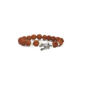 Jai Shree Raam Lucky Charm Rudraksha Bracelet