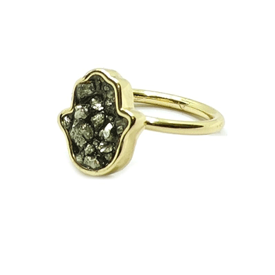 pyrite-ring