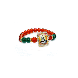 Shiv Ji Mahadev Red Crystal Bracelet For Men and Women